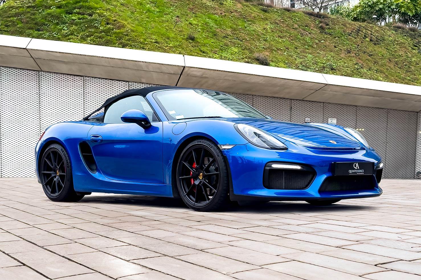 Quintessence Automobiles Porsche Boxster Spyder Angers